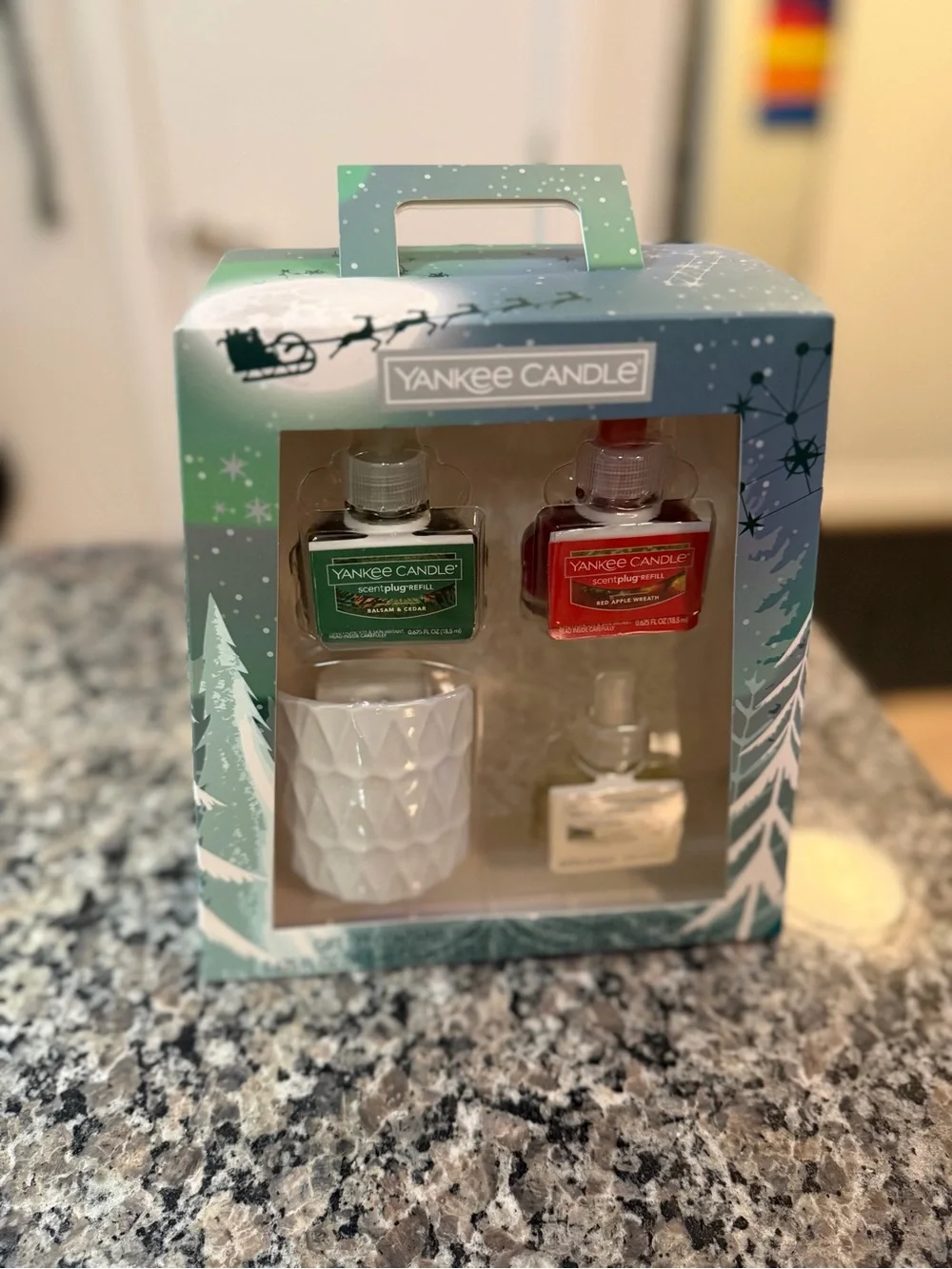 Yankee Candle ScentPlug Holiday Gift Set NIB